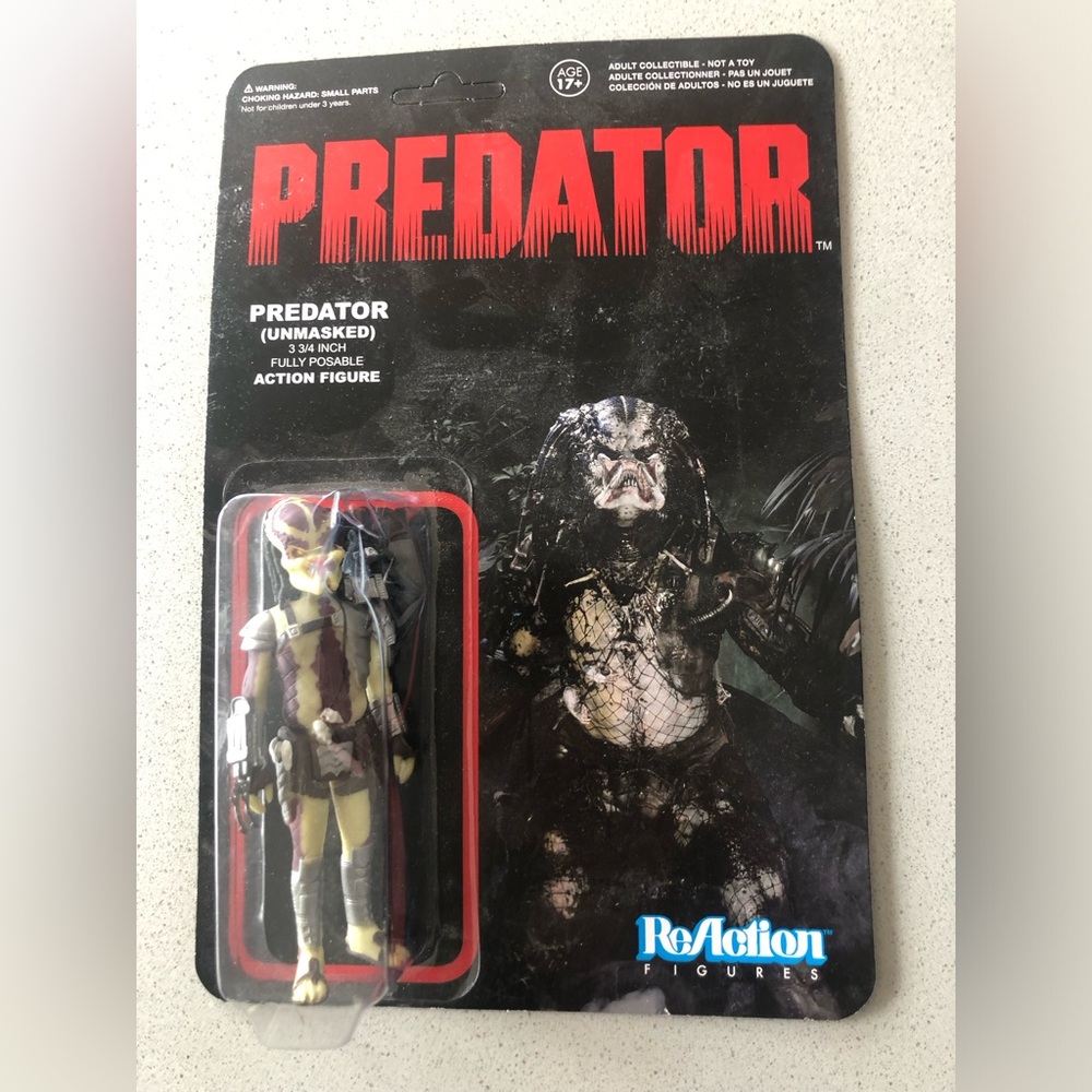 NWOT Predator (Unmasked) Figure